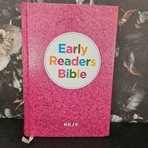 NKJV‎ EARLY READERS BIBLE - Hot Pink Glitter - Tommy Nelson
